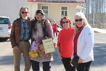 Satu Virtasen myymissä arpajaislipuissa pääpalkintona oli mökkiviikonloppu Hurissalossa.